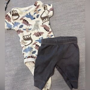 5/$20 Carter's Charcoal Baby Hoodie